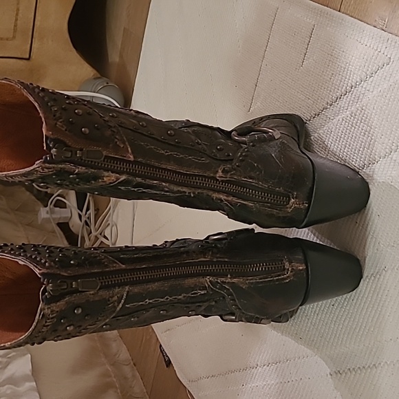 Dan Post Cowgirl Boots Size 6 Med. - Picture 2 of 7